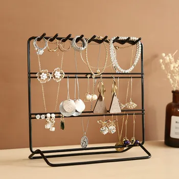 

Earring Receiving Frame Creative Ornament Box Large Capacity Ear Nail Necklace Ring Receiving Box LM719929