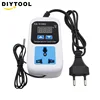 AC 110-220V Digital Thermostat Regulator Temperature Controller Microcomputer Socket Outlet -50~110C + NTC Sensor KT3008 ► Photo 1/6