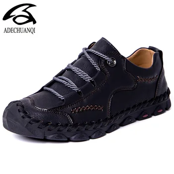 

New Krasovki Man Summer Leather Casual Shoes Hot Sale Brand Male Breathable SlipOn Water Shoes Tenis Masculino Adulto Chaussures