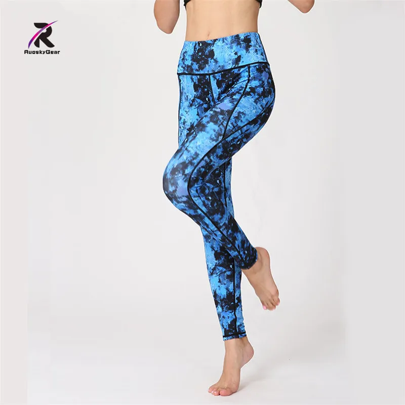 

High Elastic Legging Slim Quick Dry Sport Yoga Pants Gym Fitness Workout Running Tights Compression Trousers Free Shipping