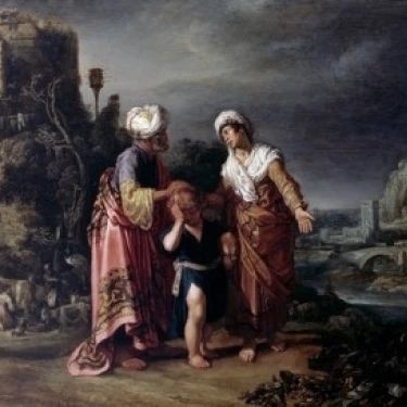 Hagar's Expulsion by Pieter Lastman  (1583-1633) Poster Print (24 x 36)