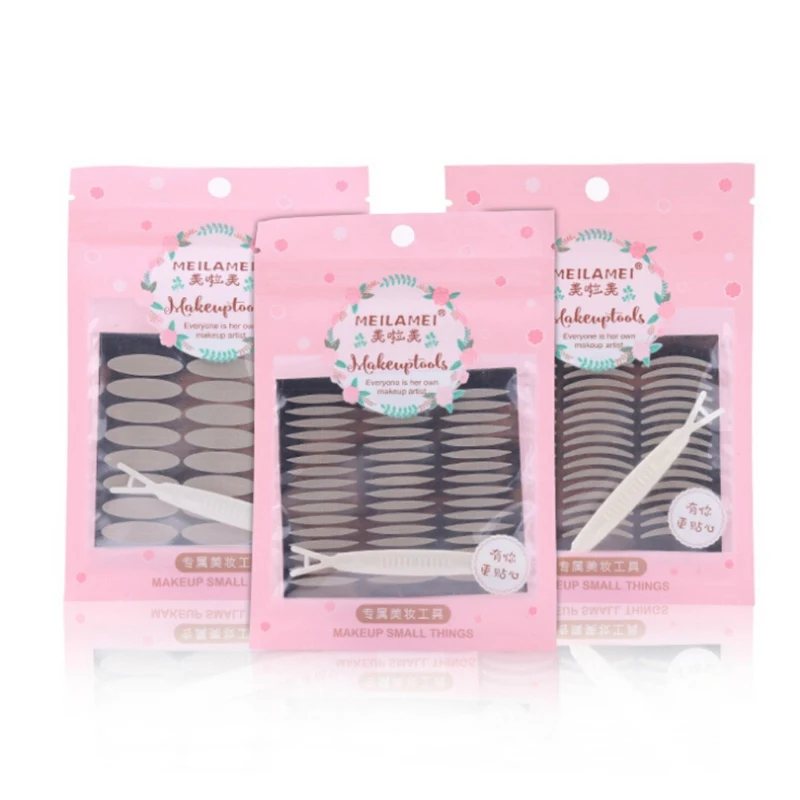 

Invisible Eyelid Stiker Lace Eye Lift Strips Double Eyelid Tape Adhesive Stickers Makeup Tool new