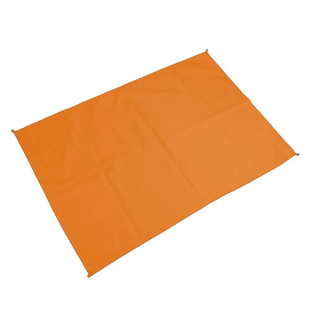 145x200 см коврик для пляжа или палатки Водонепроницаемый Пикник на открытом воздухе пляж спальный коврик Кемпинг Брезент Bay игровой коврик плед одеяло - Цвет: Orange