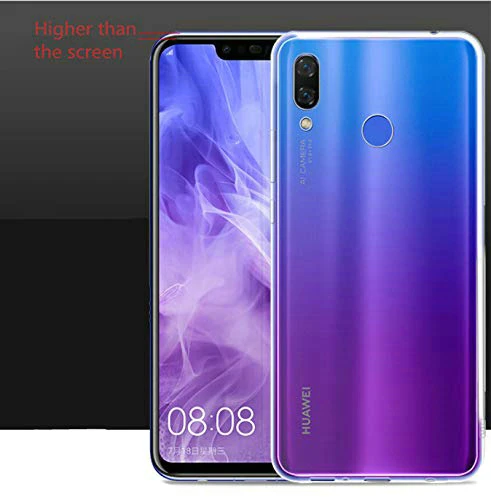 Чехол для huawei Nova 3 TPU Силиконовый прочный прозрачный мягкий чехол для huawei Nova 3 защитный чехол на заднюю панель телефона