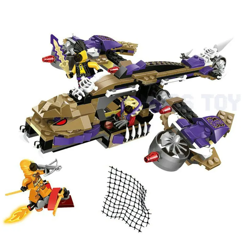 

NINJA The Condrai Copter Attack Model Building Blocks Skylor Compatible LegoINGly Ninjagoes Set Toys For Children Gift 2018