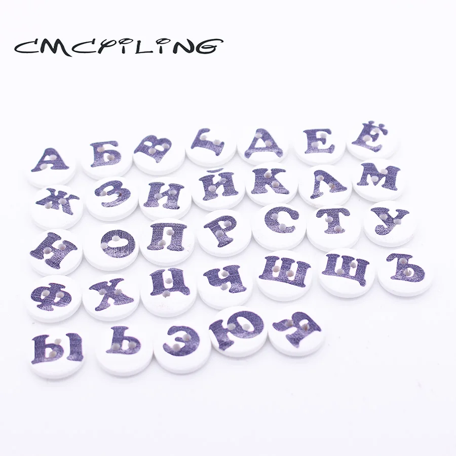 Деревянные кнопки для рукоделия CMCYILING декоративные аксессуары скрапбукинга