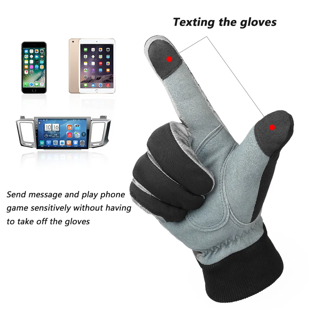 Najtaniej OZERO Winter Warm rękawiczki męskie praca kierowcy wiatroszczelna TPU ochronny zabezpieczający nosić bezpieczeństwa pracy dla mężczyzn kobieta 8018