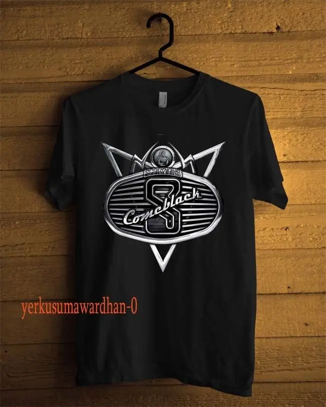 Scorpions Comeblack Album Cover Custom T-Shirt черные мужские Размеры летняя футболка бренд Фитнес Бодибилдинг