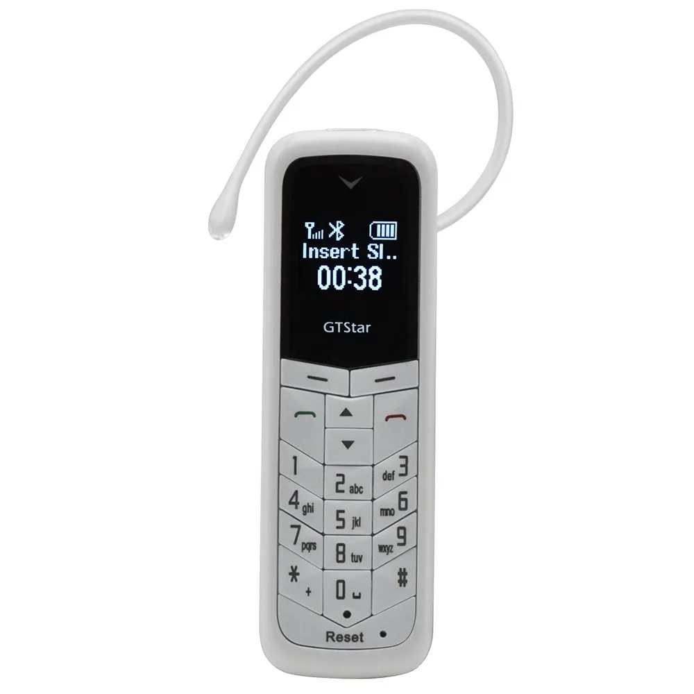 20 шт./лот GT Star GTStar BM50 мини Быстрая мобильного телефона 0,66 ''2G Bluetooth наушники одна sim-карта телефон 300mAh