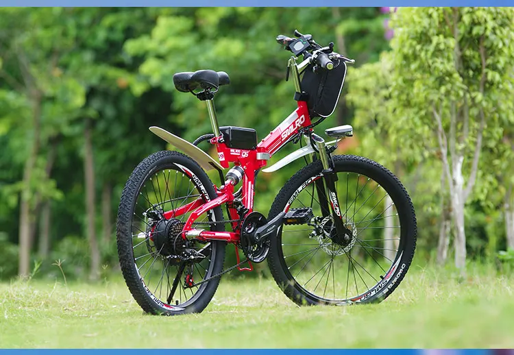 Excellent 26 Electric Bicycle 48V500W Motor Electric Mountain Bike Lithium Battery smart LCD Ebike assist pas bicycle range 60km 40km/h 17