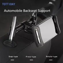 TOTTIDAY Car Backseat Phone Tablet Holder For iPhone 8 Plus XS Max iPad mi Pad Samsung