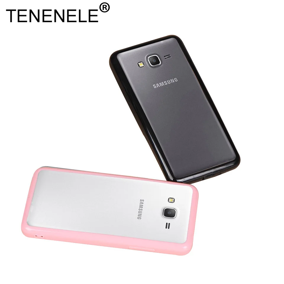 Silicone Case For Samsung Galaxy G530 Pink+Black