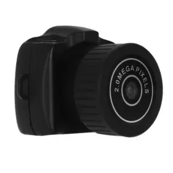 

ALLOET Y2000 Mini Video Camera 1208X720P DV DVR Sports Camera Portable Camcorder Recorder Web Camera for Aerial Pets Studio
