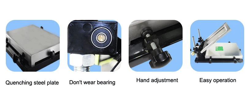 manual screen printer parts