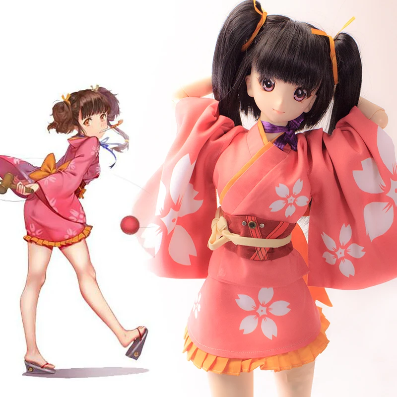 Халат для косплея в японском стиле koutetsujou no kabaneri mumei халат кимоно костюм 1/3 BJD SD DD