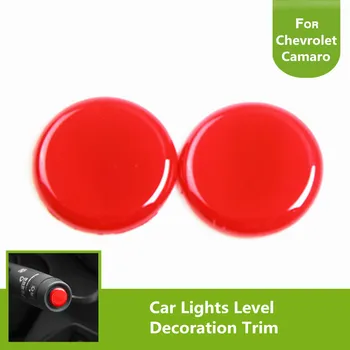 

ABS Auto Accessories Interior Car Lights Control Pole Top Decoration Cover Trim for Chevrolet Camaro 2017 +