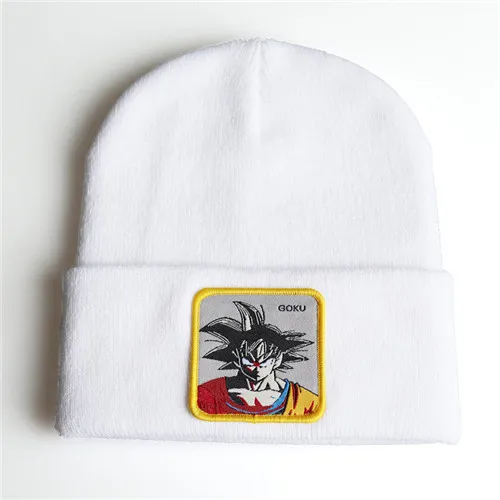 Dragon Ball Аниме сын шляпа Гоку кепка хип-хоп шапочки вязаный мультфильм зима теплая Кепка Регулируемая крутая вышивка шляпа косплей подарок - Цвет: Style 6
