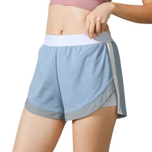 Для женщин Мягкий пояс полиэстер спандекс Dri Fit супер комфорт спортивные фитнес шорты для активного отдыха