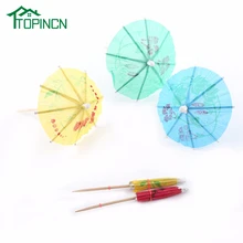 45 шт./компл. Напиток Фруктовый торт палочки выбор вечерние Декор зонтик с павлином Коктейльные фейерверк Золотая рыбка Инструменты для торта бар аксессуары