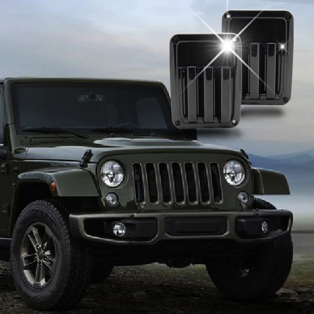 Для Jeep wrangler светодиодный задний фонарь светильник с тормозом обратный США/ЕС