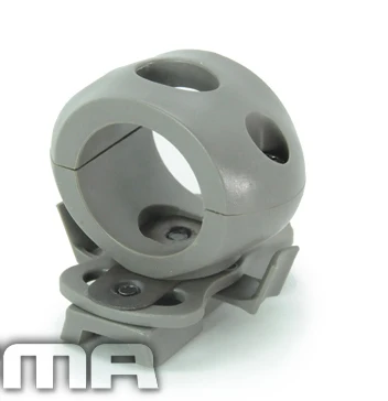 Ops-core single clamp fast Тактический шлем rail flashlight (серый) Бесплатная доставка | Спорт и