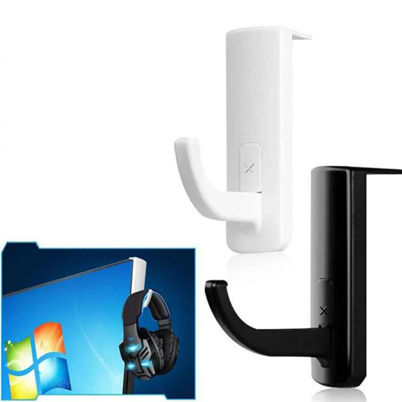 Universal Headphone Headset Hanger Wall Hook PC Monitor Earphone Stand