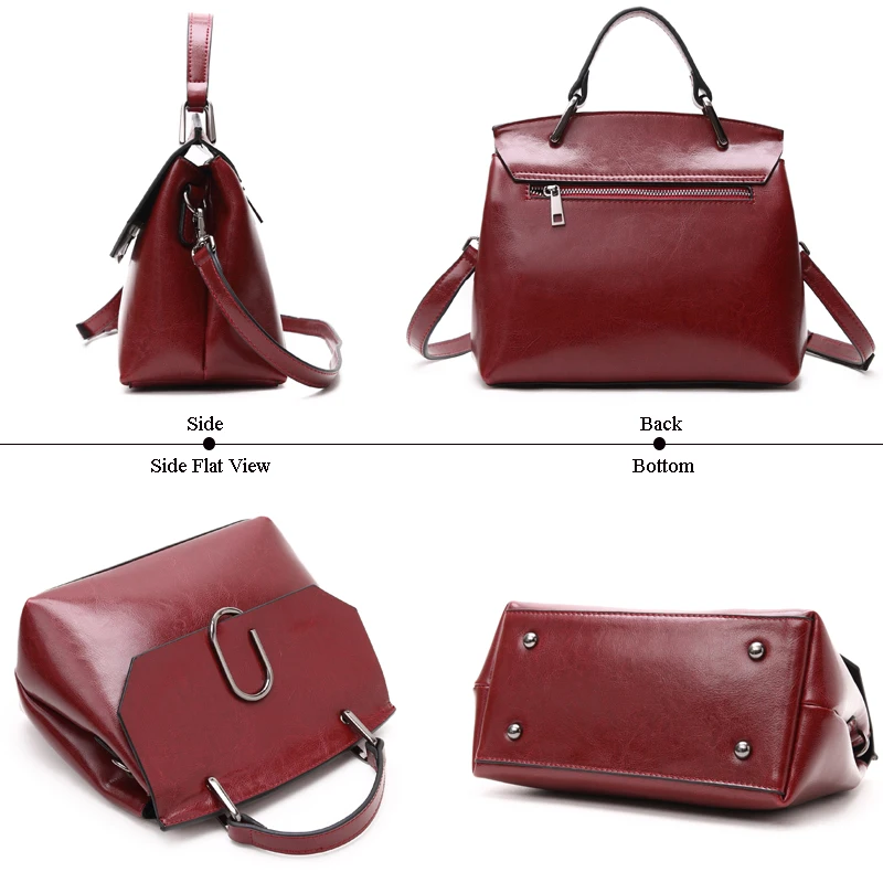 ESUFEIR العلامة التجارية جلد طبيعي المرأة حقيبة كتف جلد البقر الحقيقي حقيبة يد تصميم الشهيرة Crossbody حقيبة عارضة حمل الأعلى مقبض حقيبة