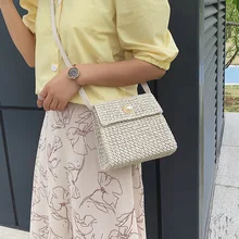 LJL-тканевые сумки через плечо для женщин, летняя пляжная сумка, женская сумка через плечо, ручная сумка, Женская дорожная сумочка