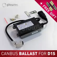 1 шт. 35 Вт DC спрятал балласт D1S Canbus Замена для Ксенон 12 В-D1S, D1R, d1C-лампа glowtec + Бесплатный подарок