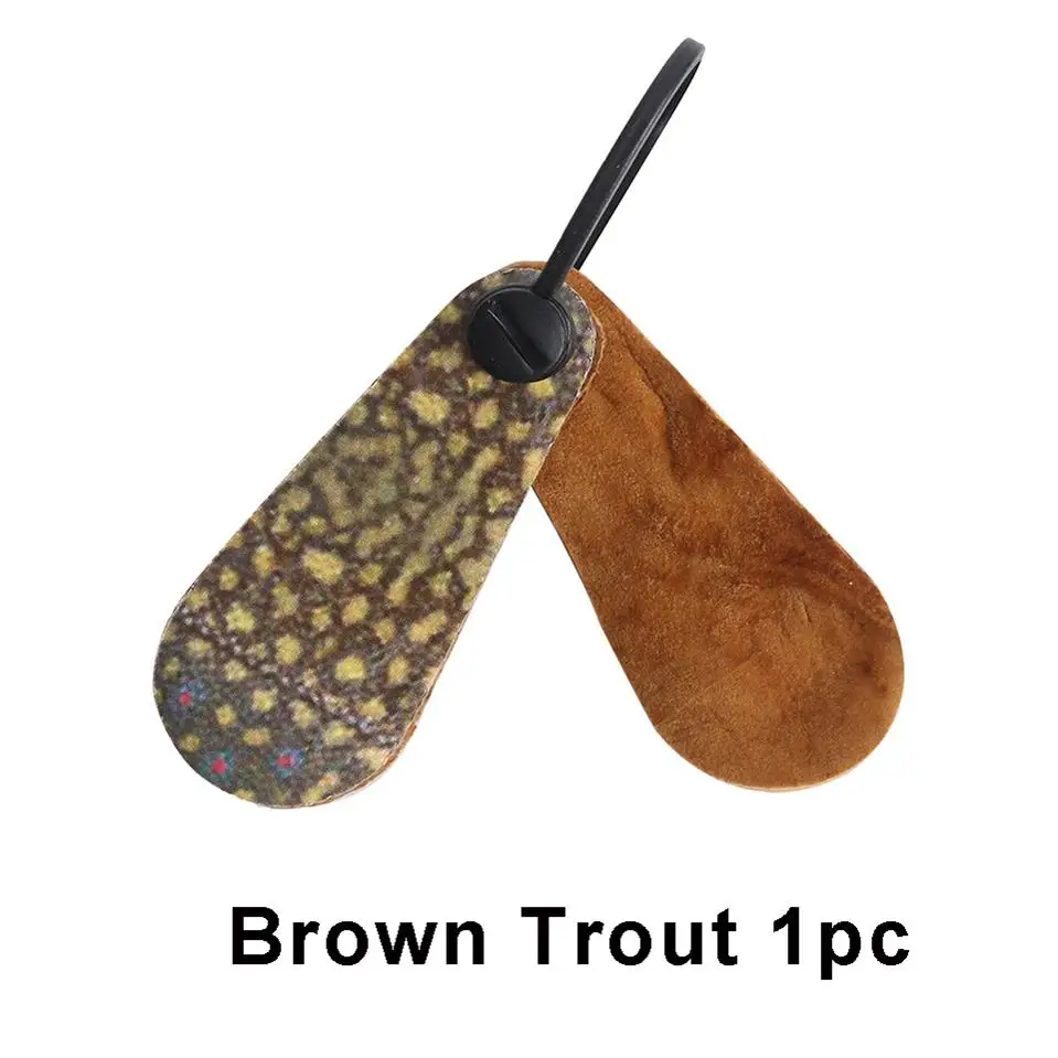 Maximumcatch trautskin Amadou Fly Drying патч поглощающие рыболовные принадлежности снасти - Цвет: Brown Trout