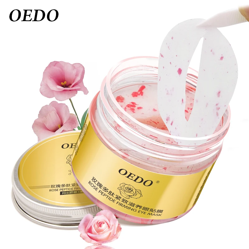 

Rose Peptide Firming Eye Mask Anti-Puffiness Dark Circle Moisturizing Anti-Aging Whitening Firming Eye Skin Treatment Mask