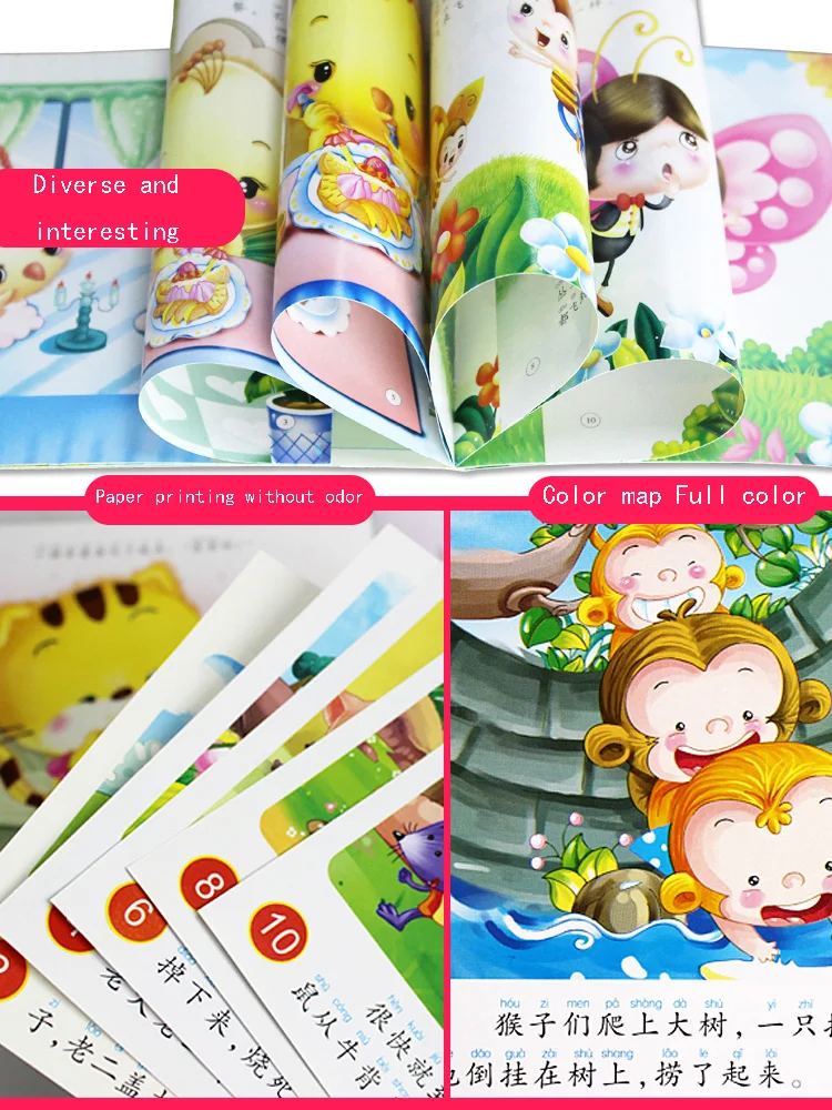 Random 20 Books Chinese Mandarin baby Picture Story Book Cognitive Early Education Stories Books For Kids Toddlers Age 3 to 6 Random 20 Books Chinese Mandarin baby Picture Story Book Cognitive Early Education Stories Books For Kids Toddlers Age 3 to 6