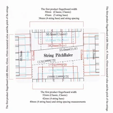 1pc Guitar String Action Gauge String Pitch Ruler Measuring Tool for Bass Classical Electric Acoustic Guitar Luthier Tool : image 1pc Guitar String Action Gauge String Pitch Ruler Measuring Tool for Bass Classical Electric Acoustic Guitar Luthier Tool
