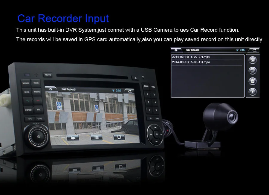 Discount 7" HD Android 8.1 OS Car DVD Player for Mercedes Benz GPS Nav Radio Stereo Bluetooth TV Wifi 3G Free GPS Card 2017 New Sales 4