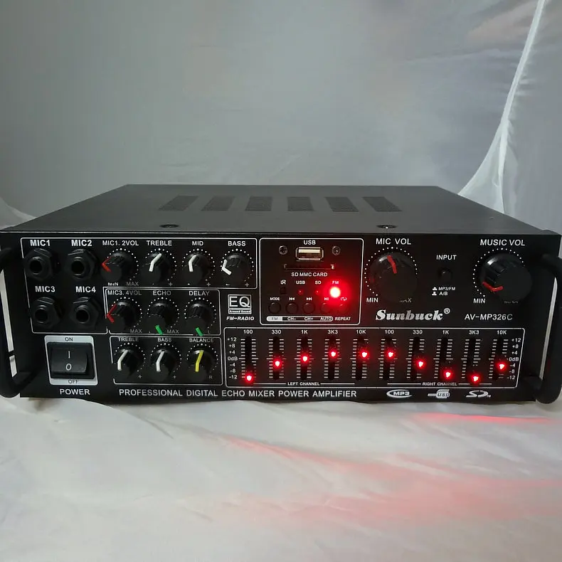 EQ эквалайзерный усилитель для вечеринки 220 В 240 200 Вт + Вт|karaoke amplifier|mixer amplifieramplifier home