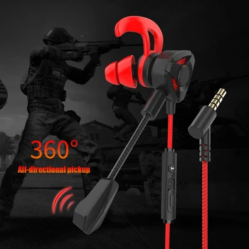 

In-ear Earphone Portable with Mic for Mobile Phone Laptop Desktop Computer Gaming NK-Shopping