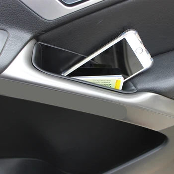 

2010-2016 For VW Tiguan Door Handle Armrest Container Holder Tray Storage Box Organizer Accessories Car Styling