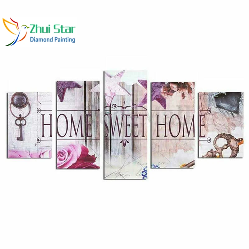 Zhui-star-5d-diy-Diamond-embroidery-Home-Sweet-Home-diamond-painting-Cross-Stitch-full-drill-Rhinestone.jpg_640x640 (2) 