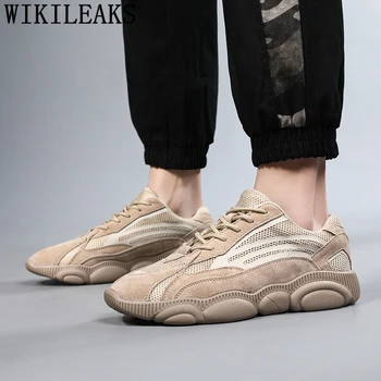 

Mesh Shoes Men Sneakers Moccasins Men Shoes Casual Heren Sneakers Luxury Brand Breathable Shoes Men Summer White Sneakers Tenis