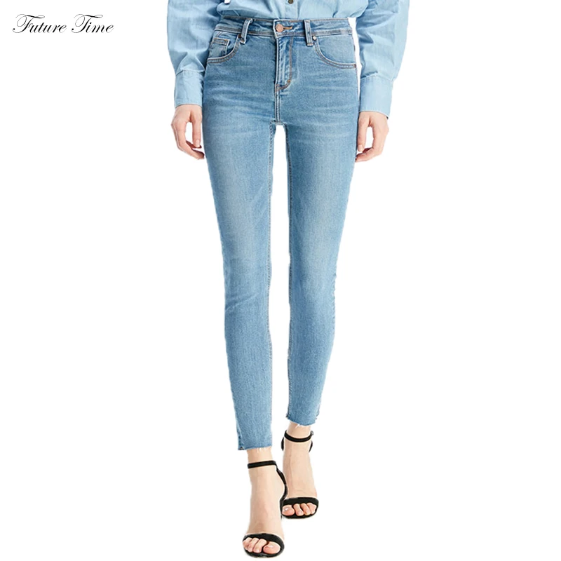Джинсы женские Высокая талия карандаш брюки тонкие узкие джинсы эластичные пикантные Push Up хип 2018 осень и зима брендовая одежда c1545
