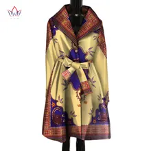 Весенняя куртка блузка африканская восковая одежда с принтом бренд Дашики для женщин плюс размер название фабричная одежда на заказ WaxWY476