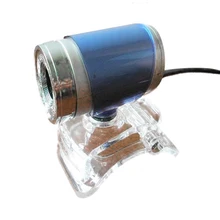 USB UVC Web Camera HD Webcam High Definition PC Digital Net Bar Laptop Office Home Blue