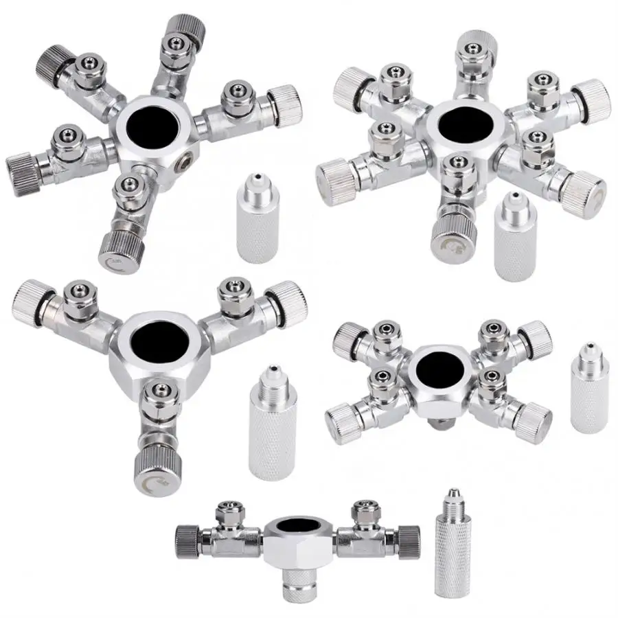 

Aquarium CO2 Splitter Multi Ways Distributor Aquarium Regulator CO2 Splitter Valve Fish Tank