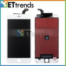 ФОТО 2015 new arrival complete lcd screen & digitizer assembly  for iphone screen 6 4.7'' black white 5pcs/lot dhl free shipping