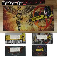 Babaite новый дизайн borderland логотип прочный резиновый коврик для Мыши Pad Бесплатная доставка большой коврик для мыши клавиатуры коврик