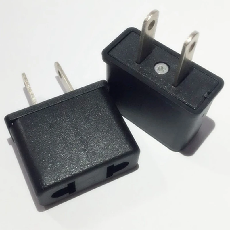 1PCS Type D Travel Adapter Power Outlet Black Color TO UK