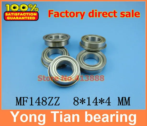 

SMF148ZZ MF148 MF148-ZZ MF148ZZ MF148-2Z F618/8ZZ LF1480ZZ Flanged Flange Deep Groove Ball Bearings 8*14*15.6*4*0.8 mm