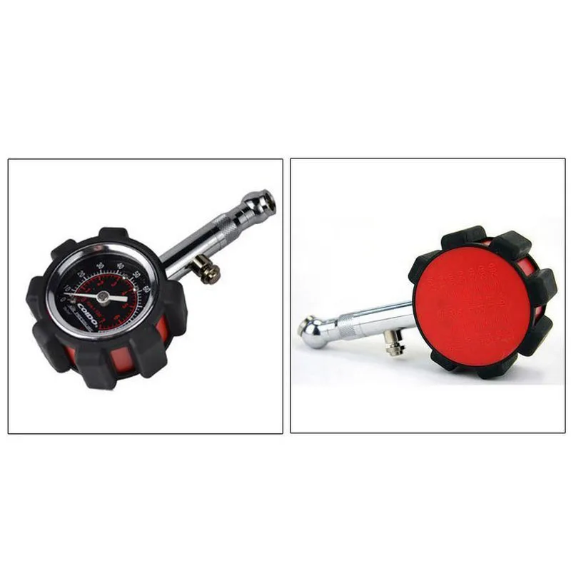 

Tire Gauge Pressure Measurementing Instrument Universal Black Red Auto Measurement Tools Vehicle Car Motorcycle Bicycle