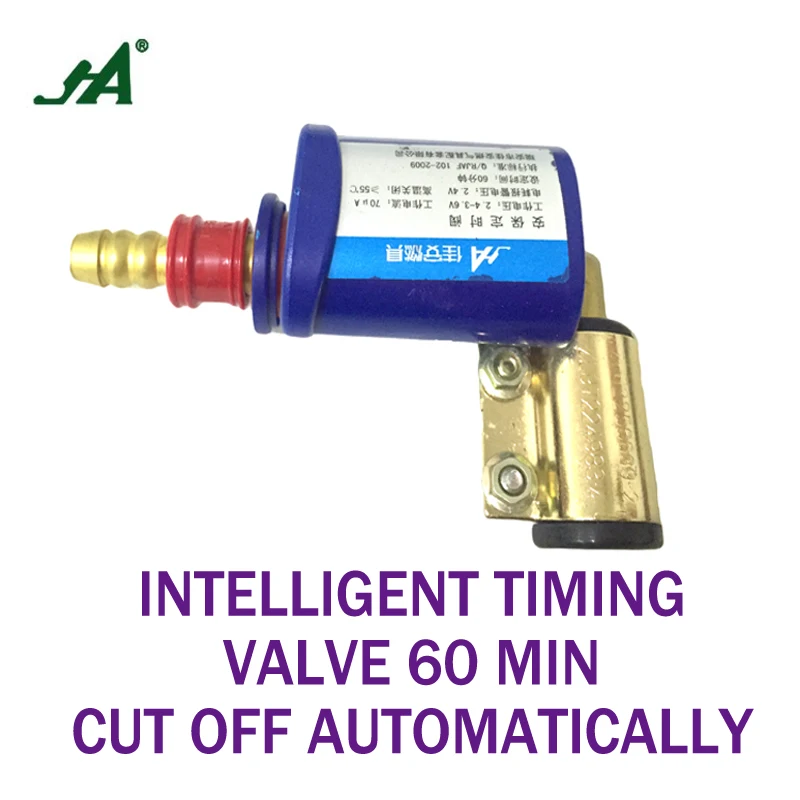 

JA 8403 hardware Intelligent Timing self-closing valve Security System Smart Control for LPG Sensor relife BALL VALVE