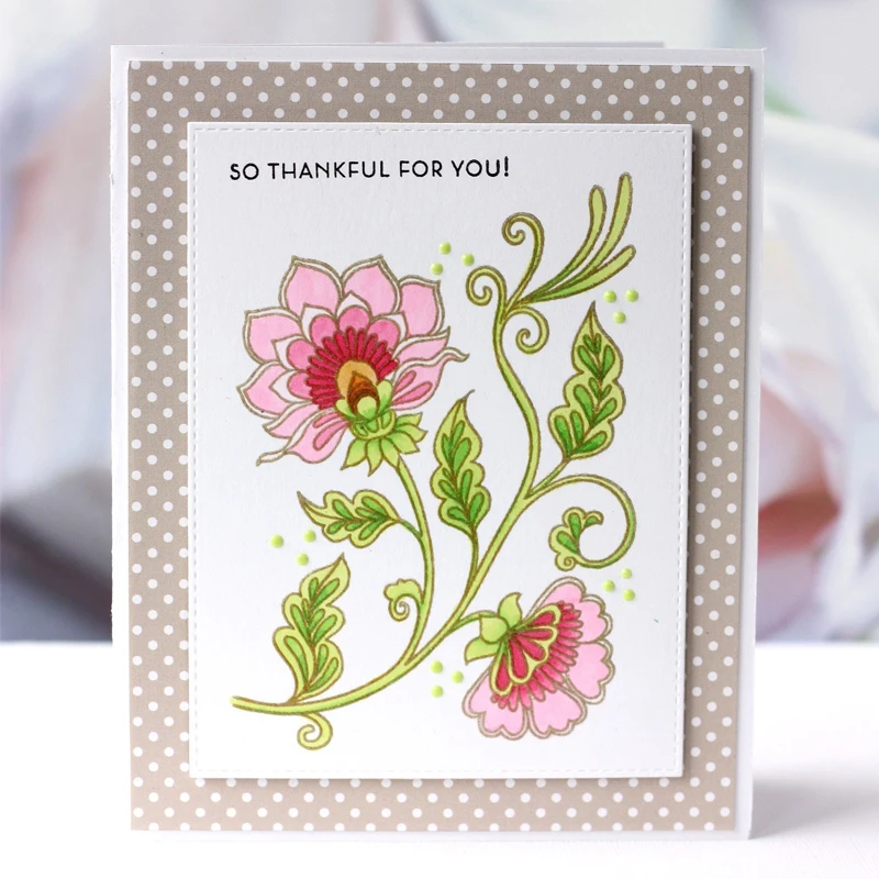 

Clear Stamps Set Needlework Motif for DIY Scrapbooking DIY Craft Making Decor Transparent Stempels Silicone Seal New 2019 6x8in